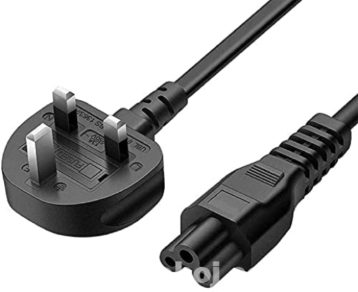 Laptop Power Cable 1.5 Meter 3 Pin with Fuse-Original